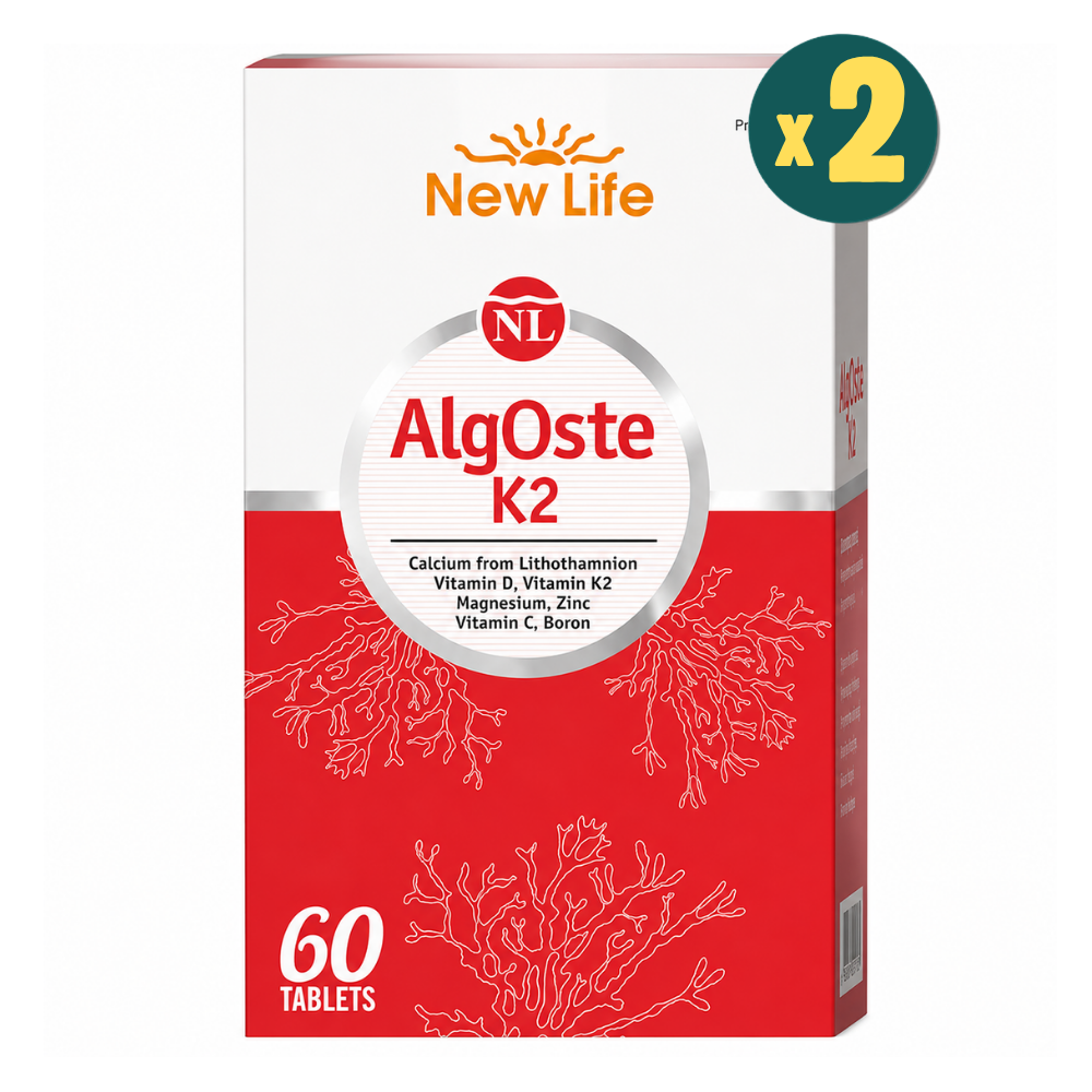 New Life Algoste K2 60 Tablet Fiyatları 2 Adet - Modern Eczane