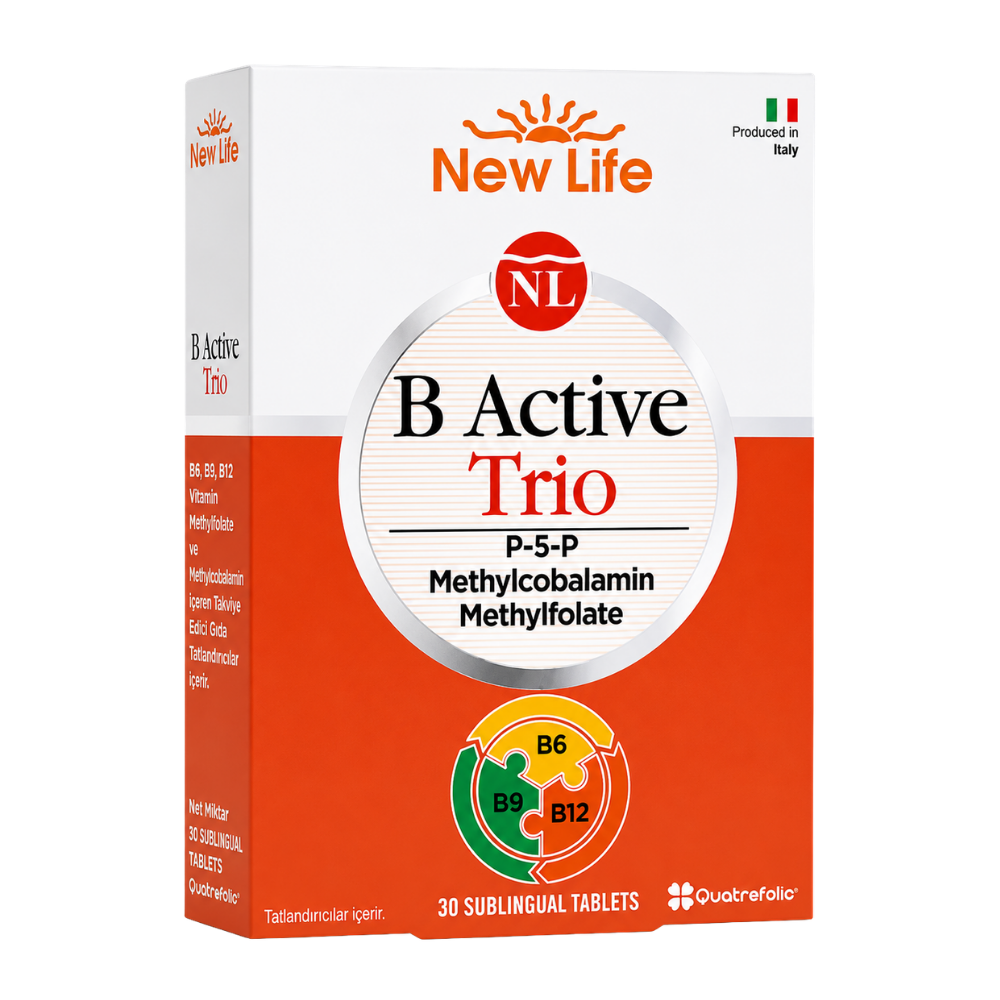 New Life B Active Trio 30 Dil Altı Tablet Fiyatları - Modern Eczane