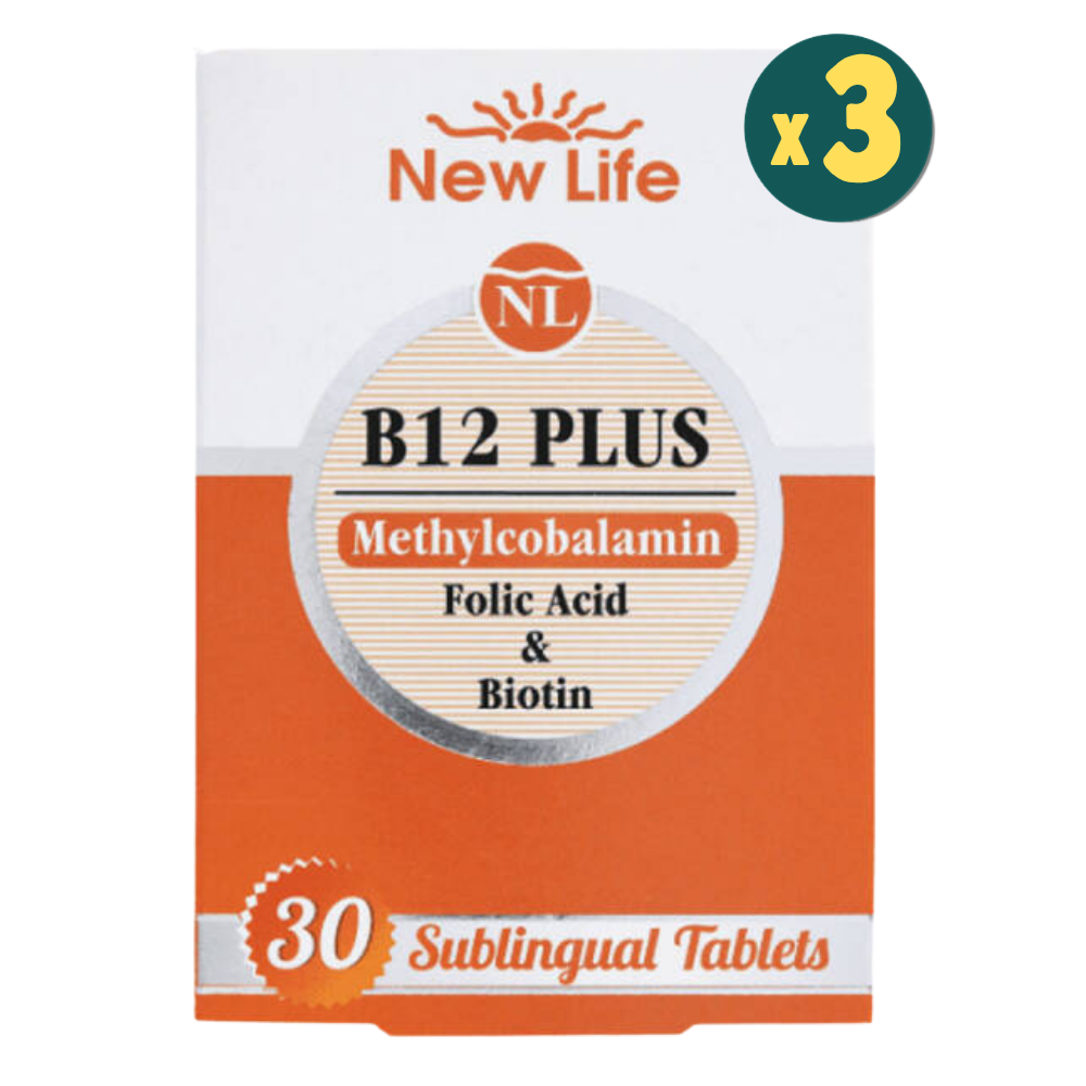 New Life B12 Plus Methylcobalamin 30 Tablet 3 Adet Fiyatları - Modern Eczane