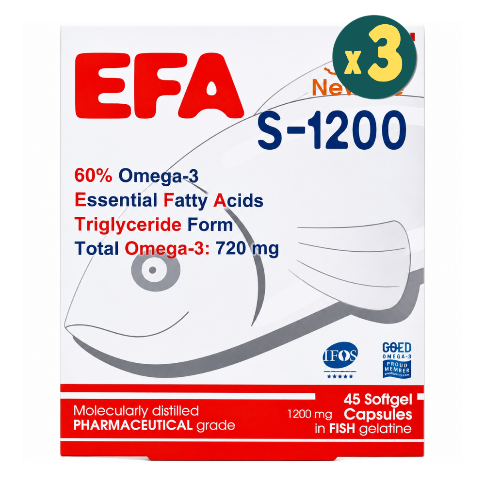 New Life EFA S-1200 45 Kapsül 3 Adet Fiyatları - Modern Eczane
