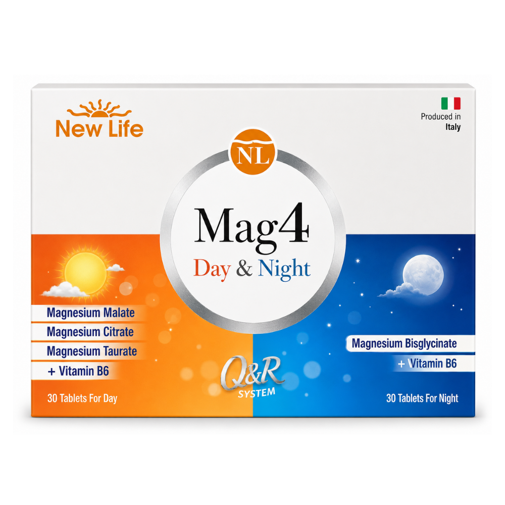New Life Mag4 Day & Night 60 Tablet Fiiyatları - Modern Eczane