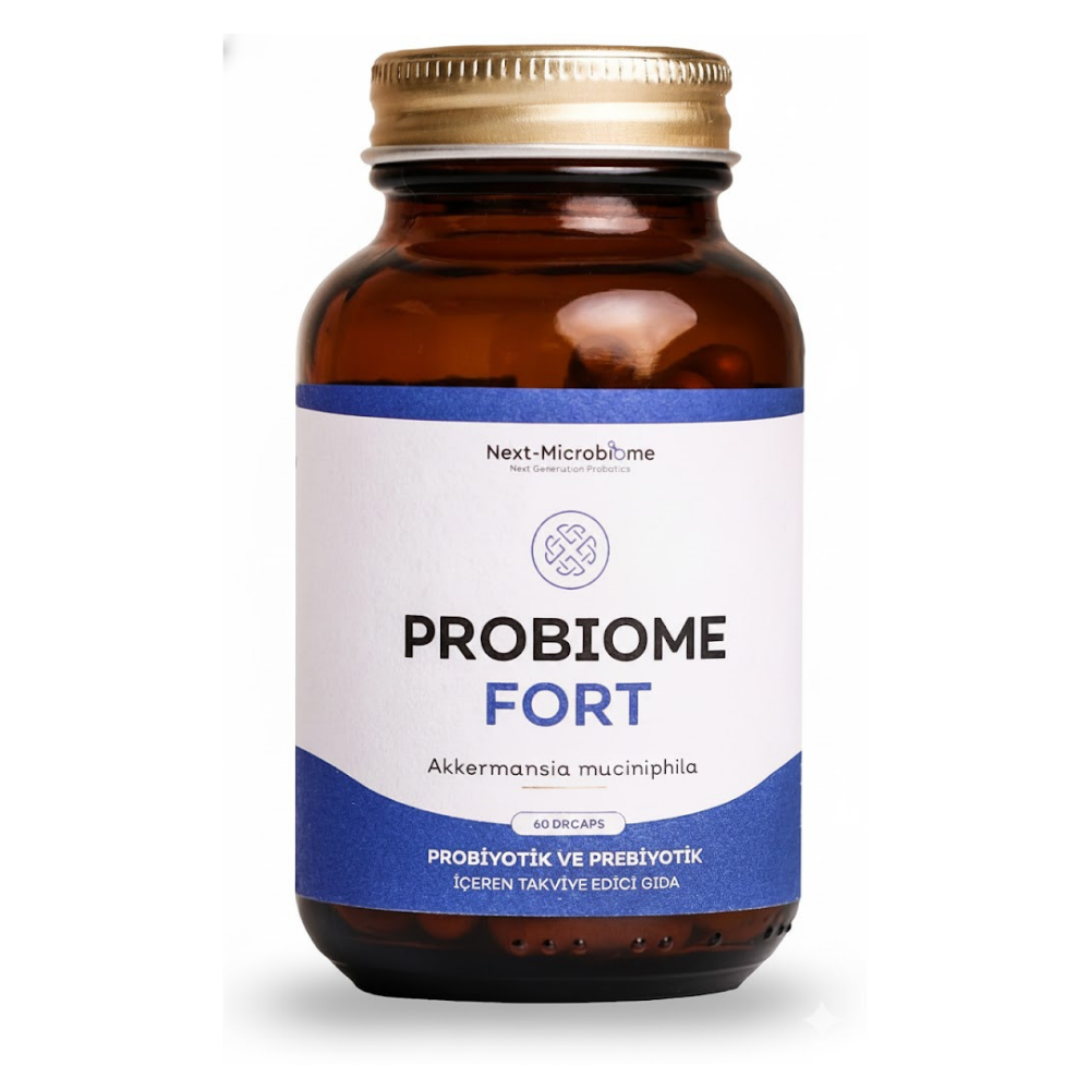 Next-Microbiome Probiome-Fort Probiyotik ve Prebiyotik 60 Kapsül Fiyatları - Modern Eczane