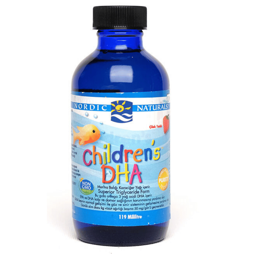 Nordic Naturals Children's DHA Çilek Tadı 119 ml Fiyatları - Modern Eczane