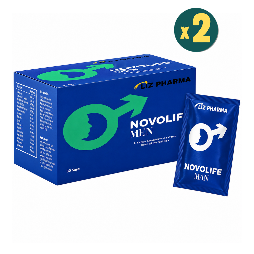 Novolife Men 30 Saşe 2 Adet Fiyatları - Modern Eczane