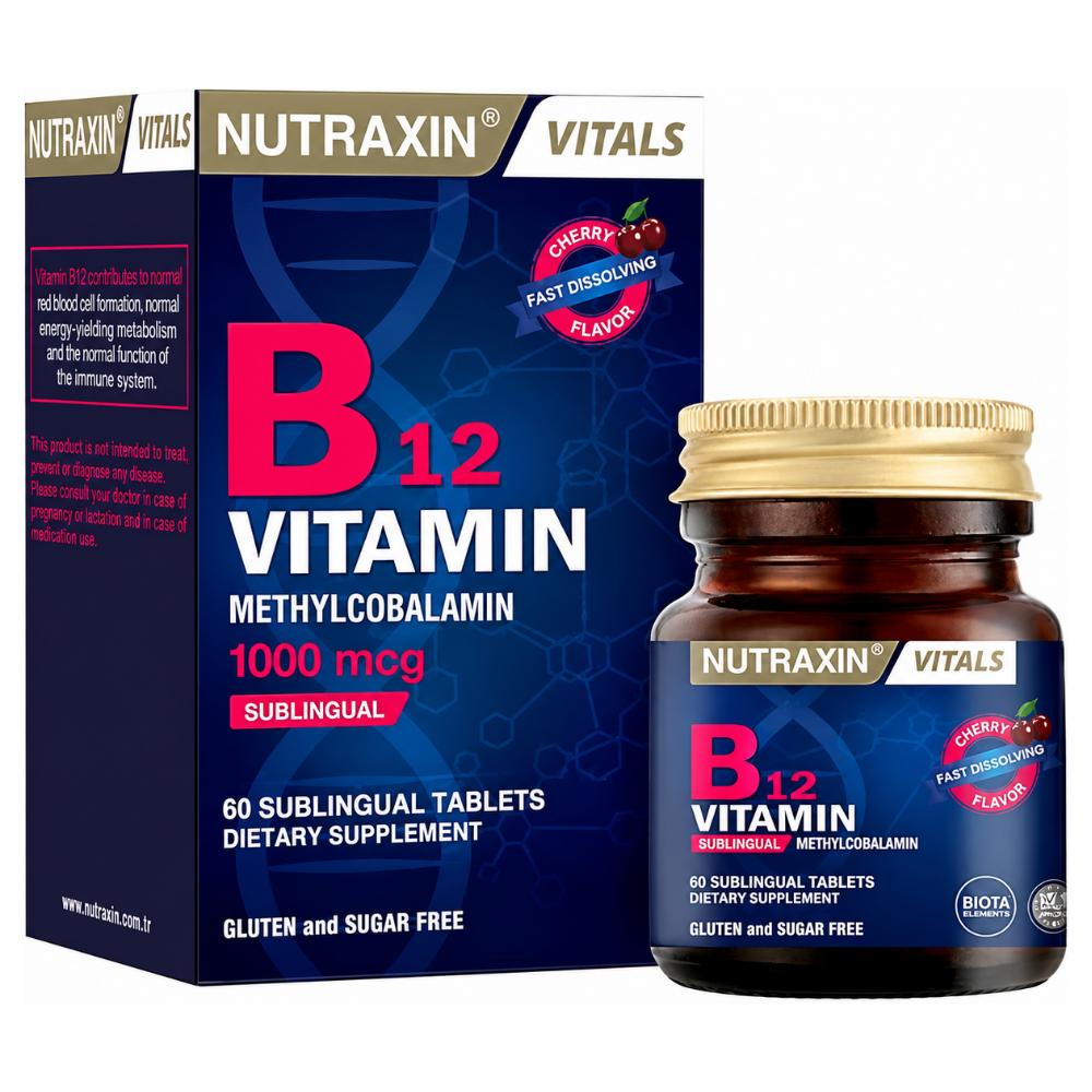 Nutraxin B12 Vitamin 60 Tablet Fiyatları - Modern Eczane
