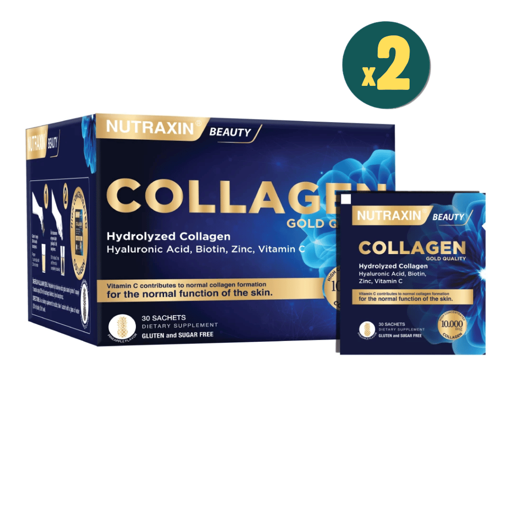 Nutraxin Collagen 10000 mg 30 Saşe 2 Adet Fiyatları - Modern Eczane