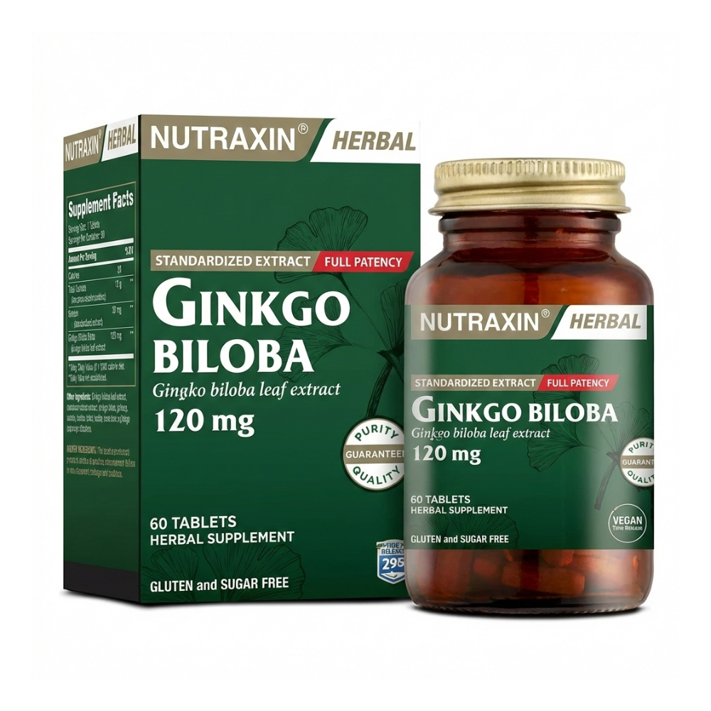 Nutraxin Ginkgo Biloba 60 Tablet Fiyatları - Modern Eczane