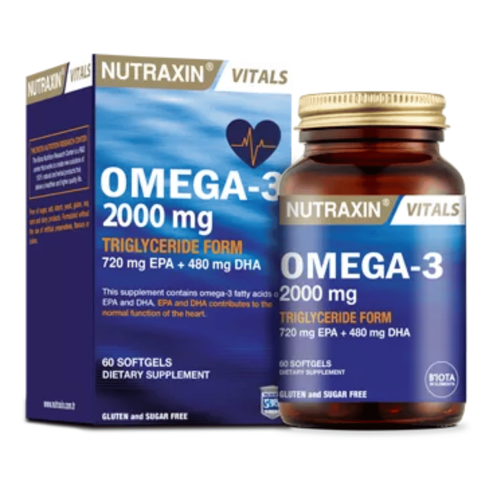 Nutraxin Omega-3 2000 mg 60 Kapsül Fiyatları - Modern Eczane