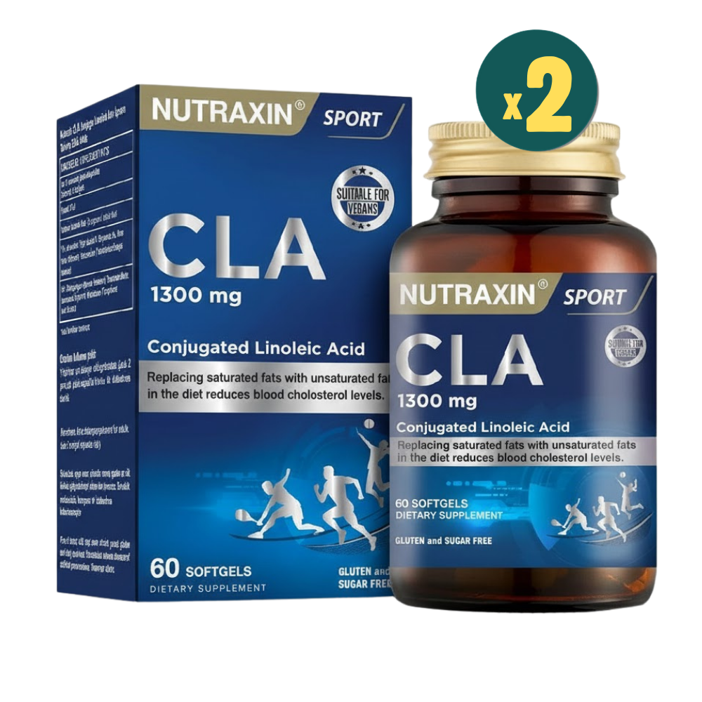 Nutraxin Quick-Slim CLA 1300 mg 60 Yumuşak Kapsül 2 Adet Modern Eczane Fiyatları