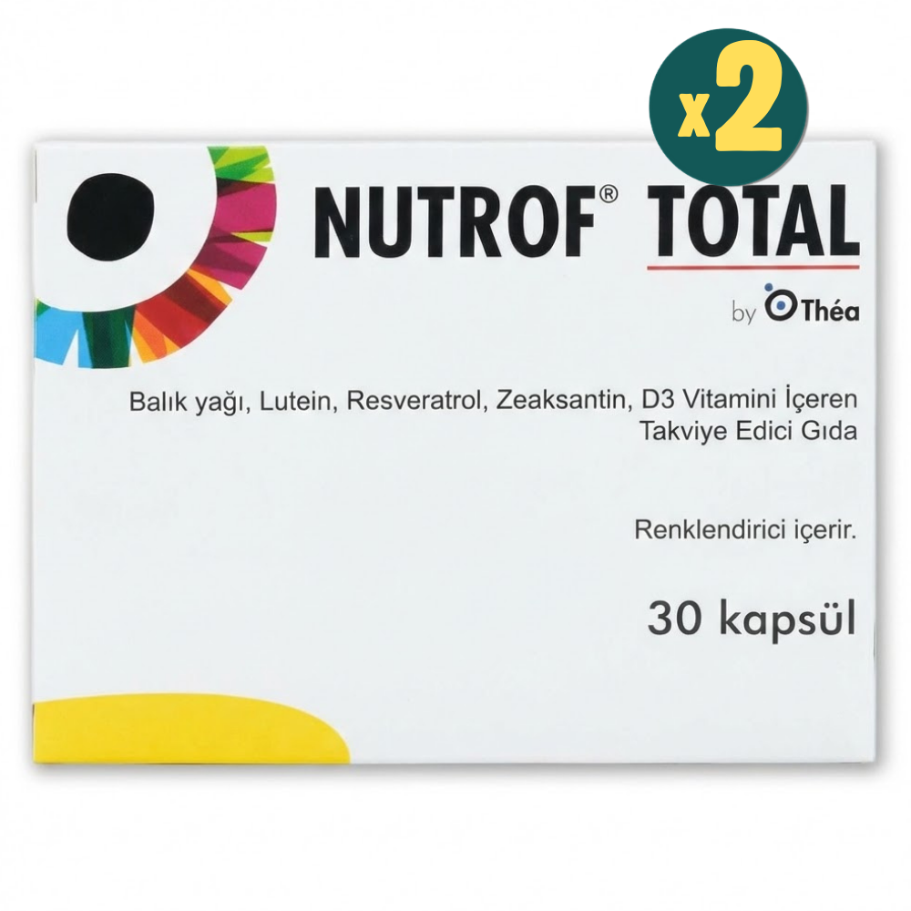 Nutrof Total 30 Kapsül 2 Adet Fiyatları - Modern Eczane