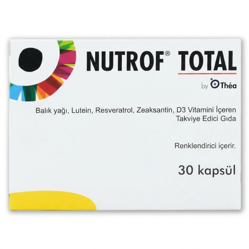 Nutrof Total 30 Kapsül Fiyatları - Modern Eczane