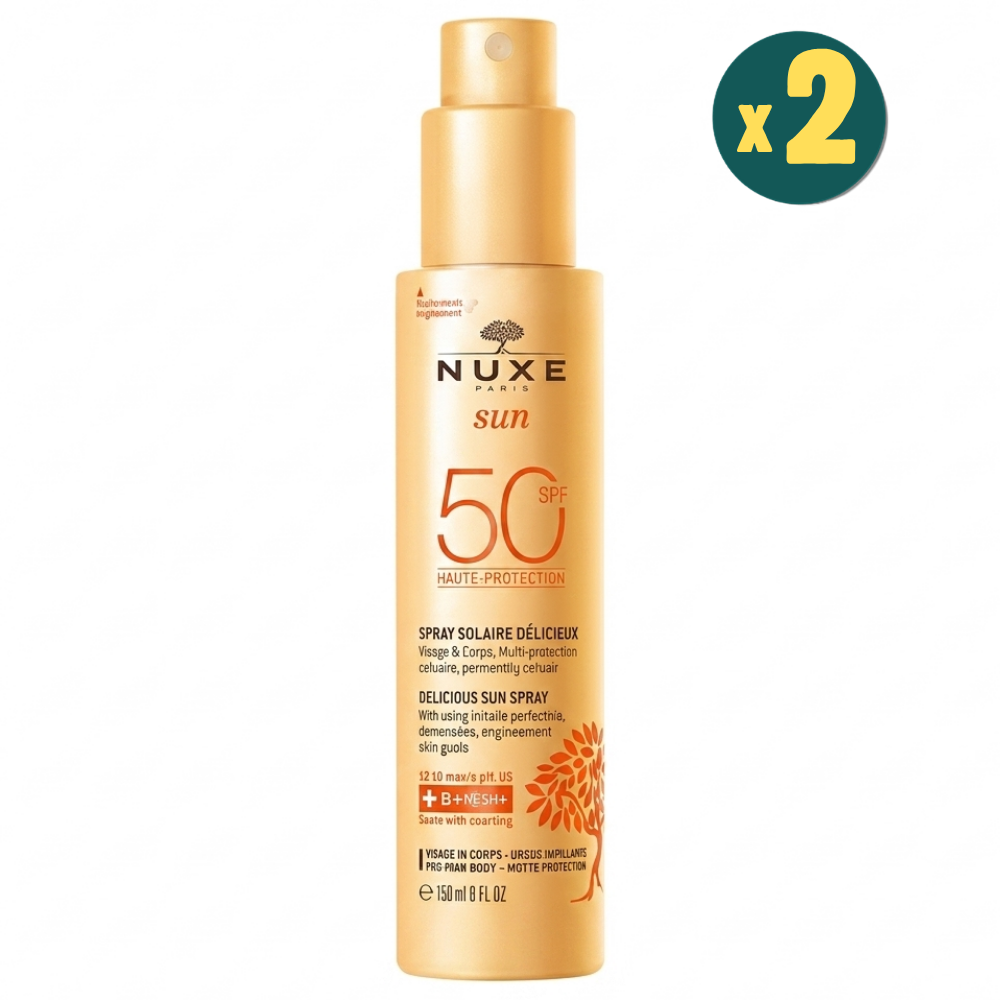 Nuxe Sun Sprey SPF50+ 150 ml 2 Adet Fiyatları - Modern Eczane