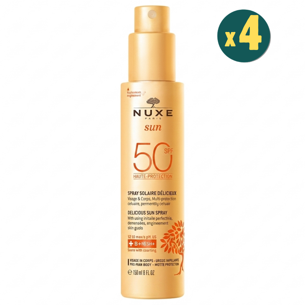 Nuxe Sun Sprey SPF50+ 150 ml 4 Adet Fiyatları - Modern Eczane