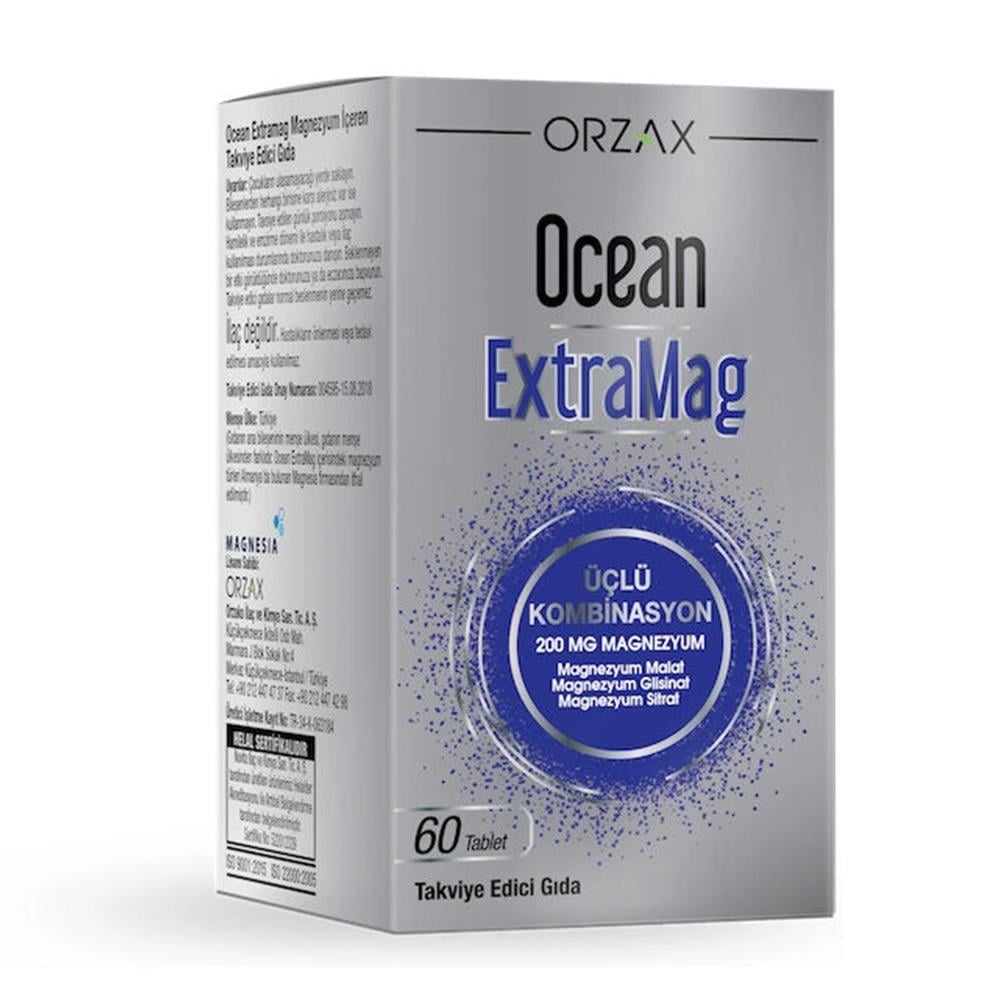 Ocean ExtraMag 60 Tablet Fiyatları - Modern Eczane