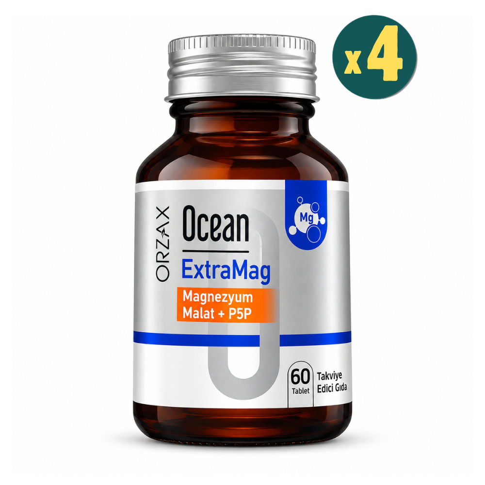 Ocean Extramag Magnezyum Malat 60 Tablet 4 Adet Fiyatları - Modern Eczane