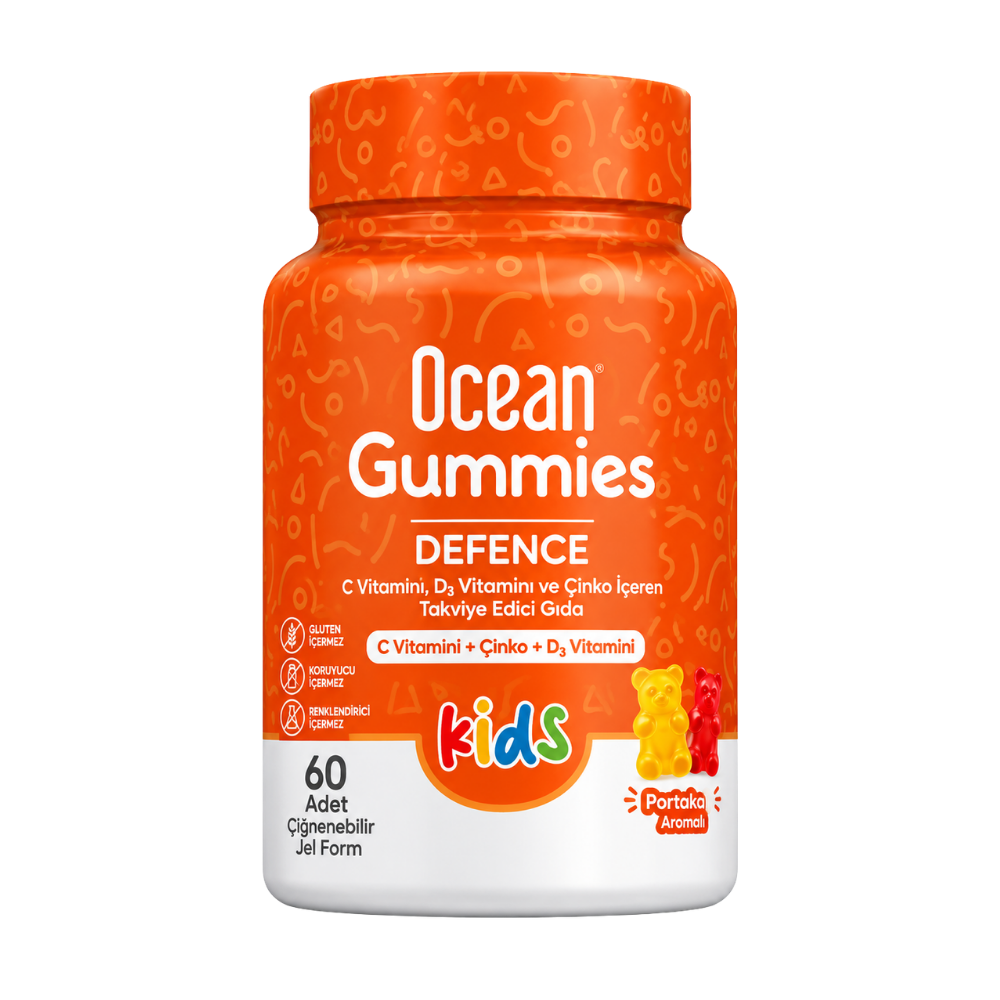 Ocean Gummies Defence Kids 60 Jel Form Fiyatları - Modern Eczane
