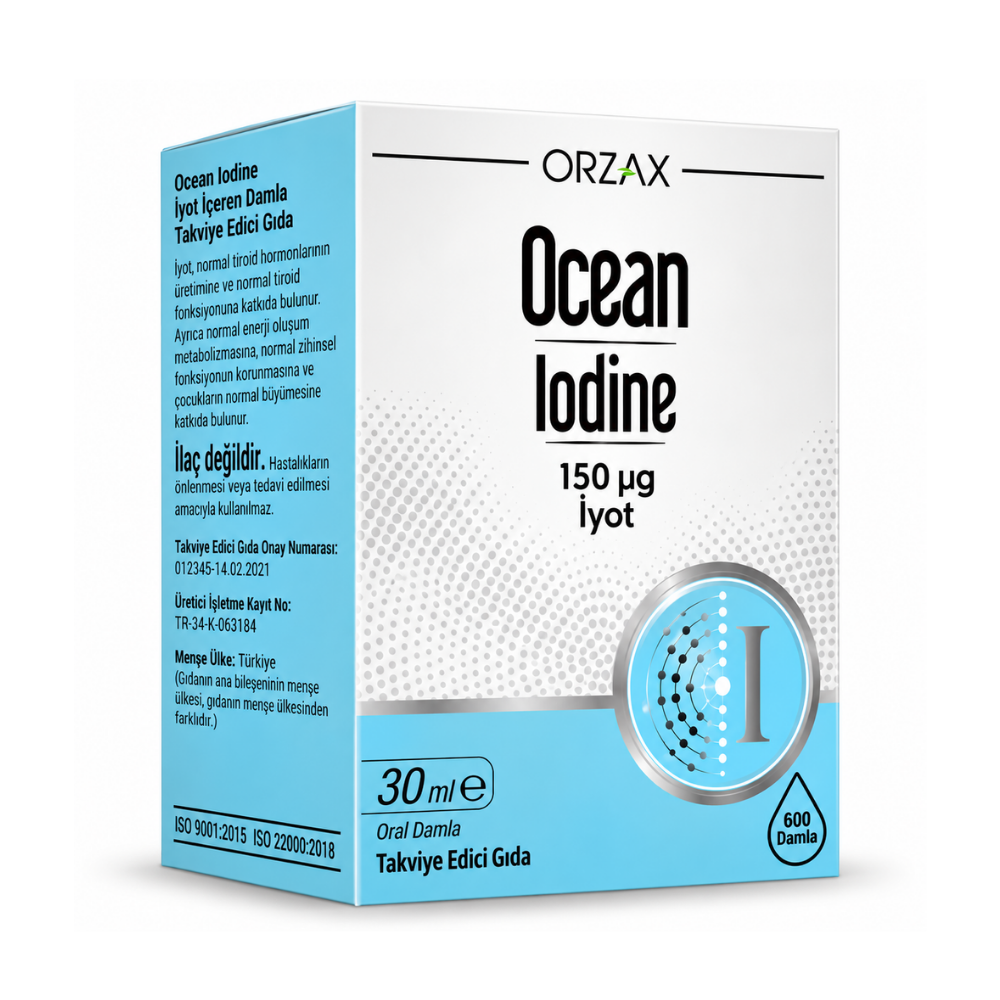 Ocean Iodine 30 ml Damla Fiyatları - Modern Eczane