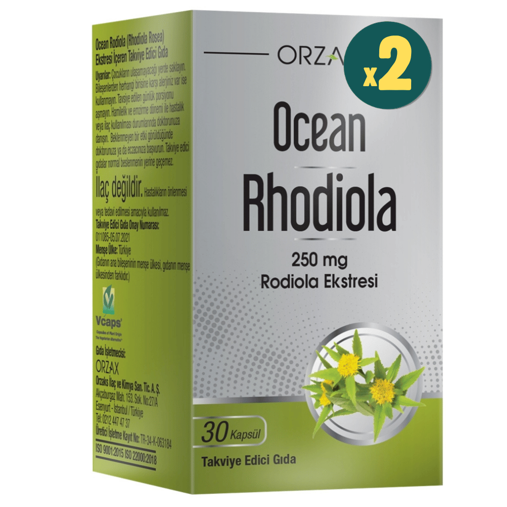 Ocean Rhodiola 30 Kapsül 2 Adet Fiyatları - Modern Eczane