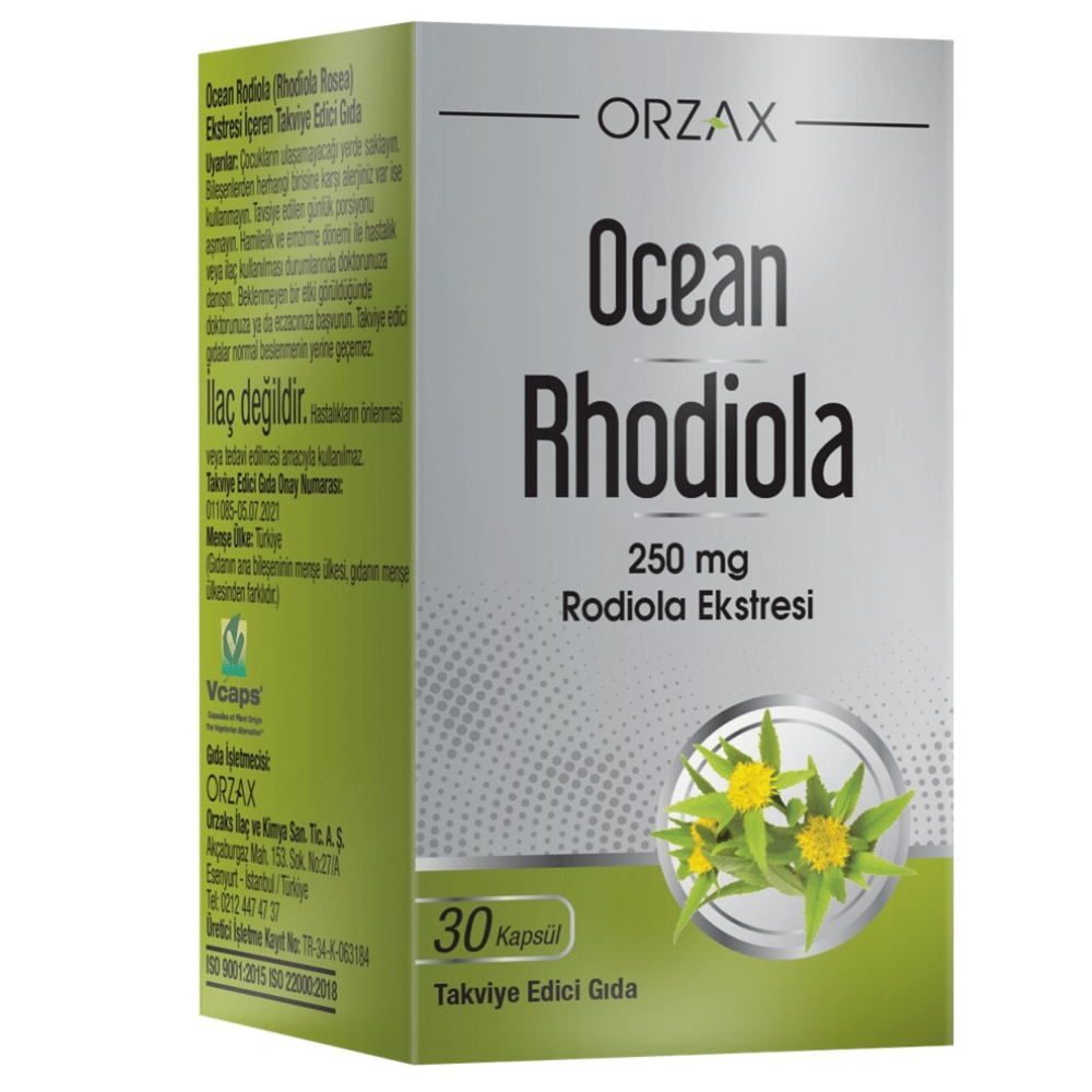 Ocean Rhodiola 30 Kapsül Fiyatları - Modern Eczane