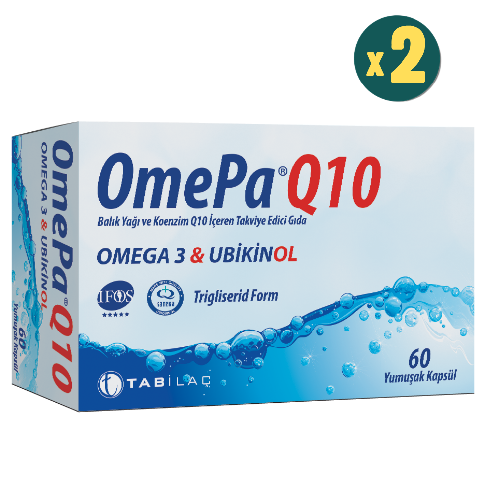 Omepa Q10 30 Kapsül 2 Adet Fiyatları - Modern Eczane