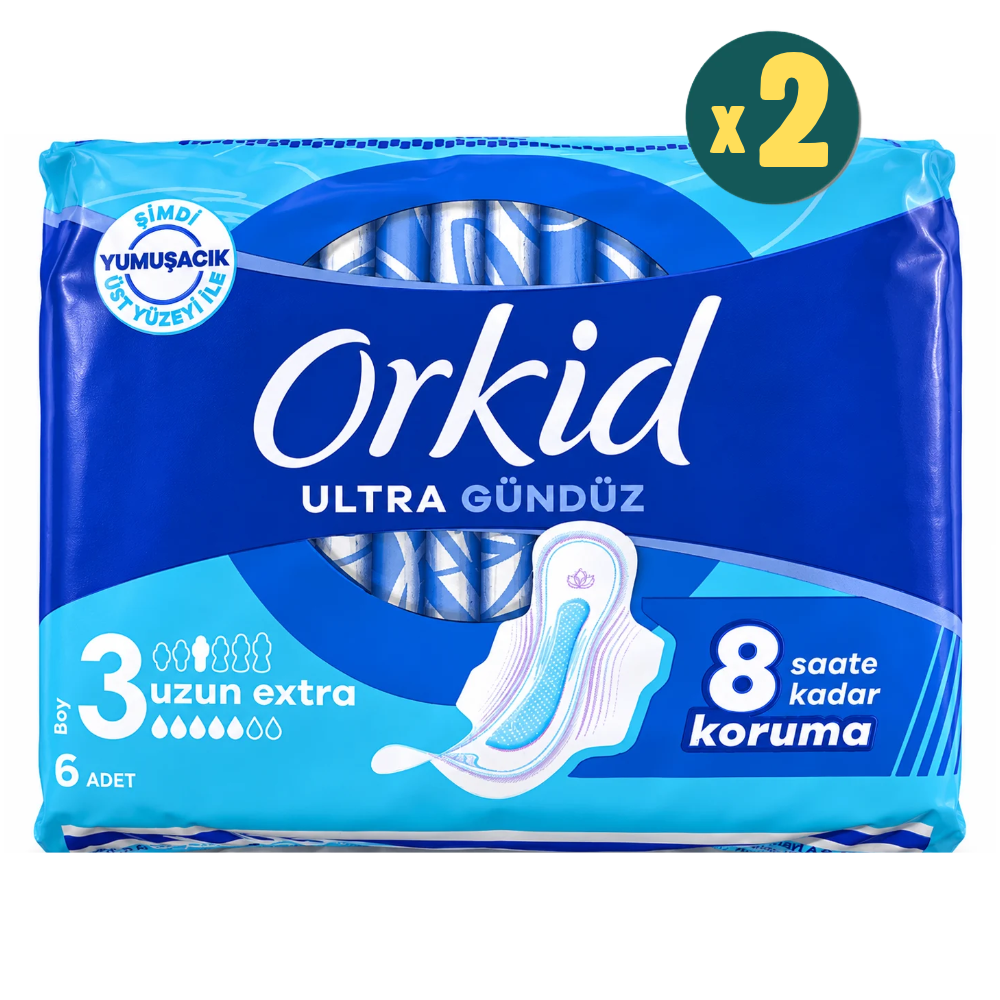 Orkid Ultra Gündüz Boy 3 6'lı 2 Adet Fiyatları - Modern Eczane