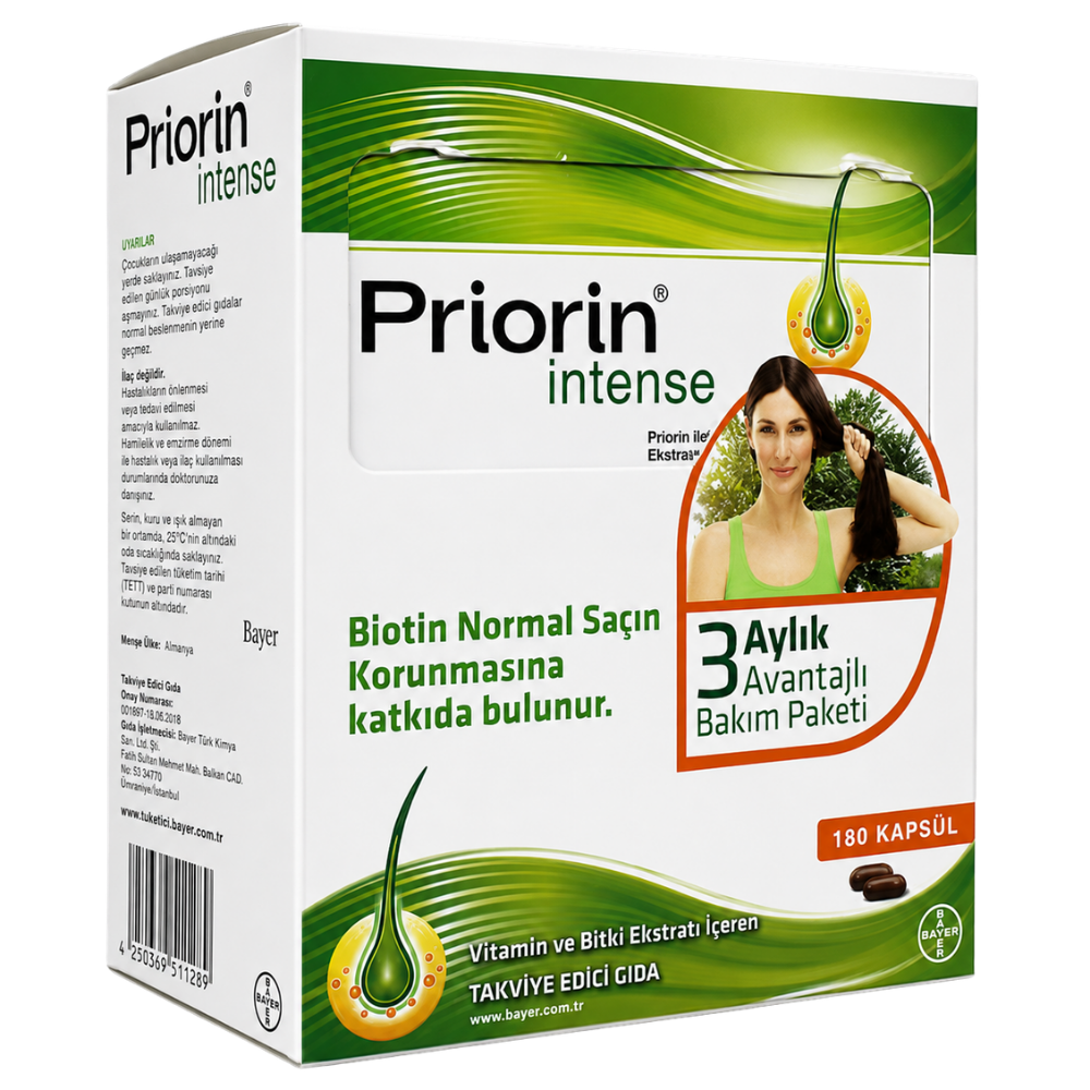 Priorin Intense 180 Kapsül Fiyatları- Modern Eczane