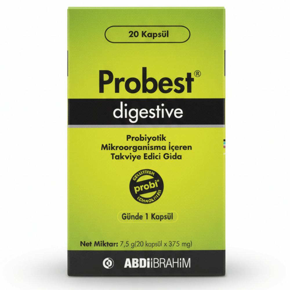 Probest Digestive Probiyotik 20 Kapsül Fiyatları - Modern Eczane