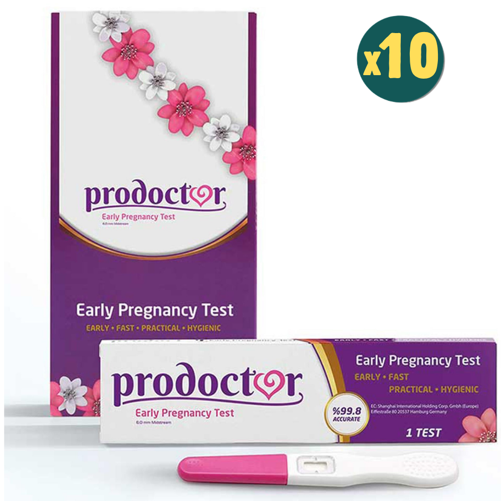 Prodoctor Erken Gebelik Testi 10 Adet Fiyatları - Modern Eczane
