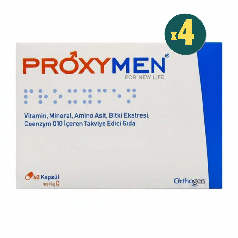 Proxymen 60 Kapsül 4 Adet Fiyatları - Modern Eczane