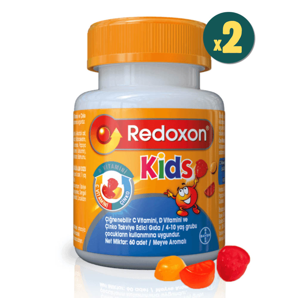 Redoxon Kids 60 Çiğnenebilir Tablet 2 Adet Fiyatları - Modern Eczane