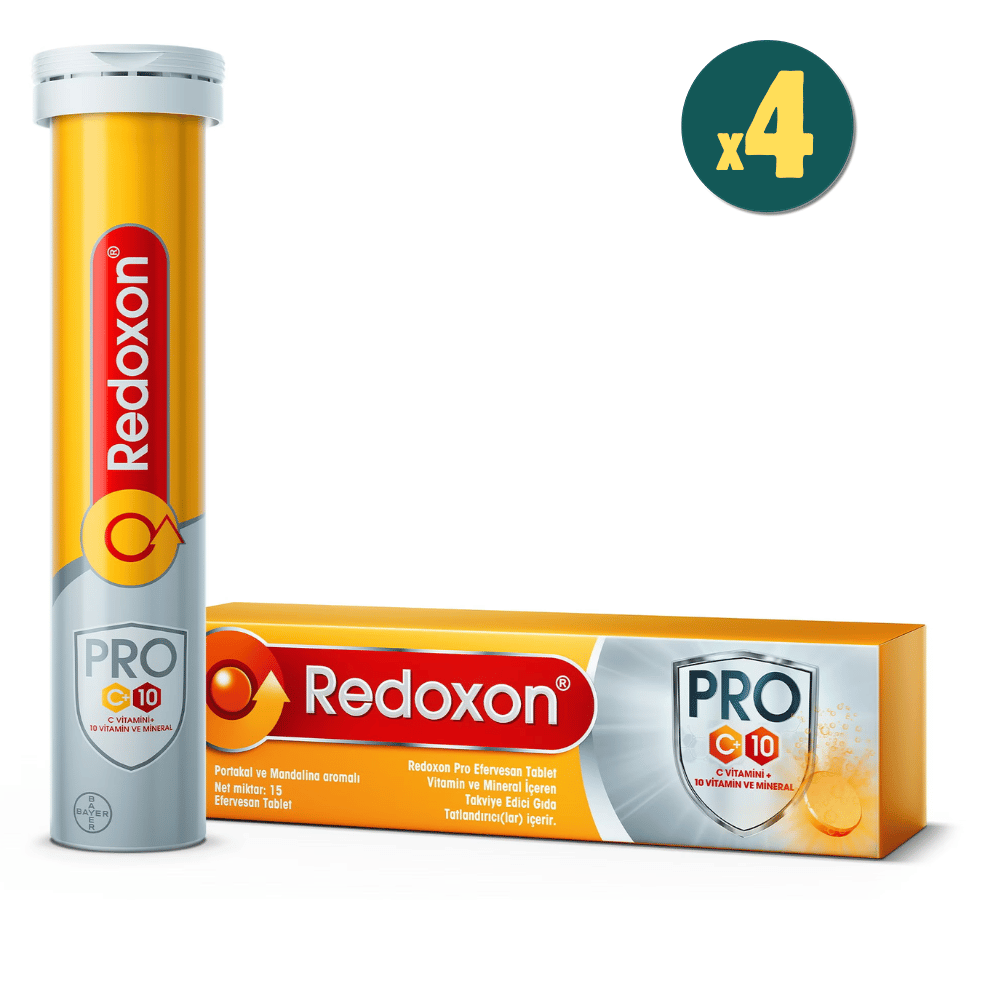 Redoxon Pro 15 Efervesan Tablet 4 Adet Fiyatları - Modern Eczane