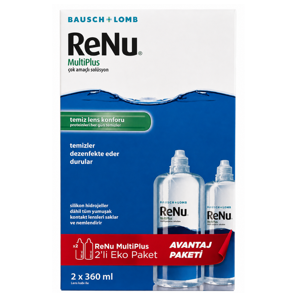 Renu Multiplus Lens Solüsyonu 360 ml - İkili Kofre Fiyatları - Modern Eczane