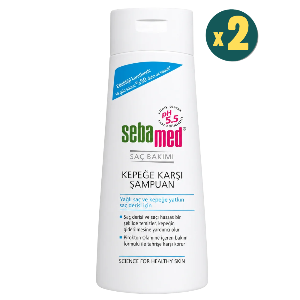Sebamed Kepek Önleyici Şampuan 200 ml 2 Adet Fiyatları - Modern Eczane