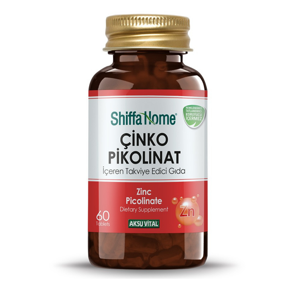 Shiffa Home Çinko Pikolinat 60 Tablet Fiyatları - Modern Eczane