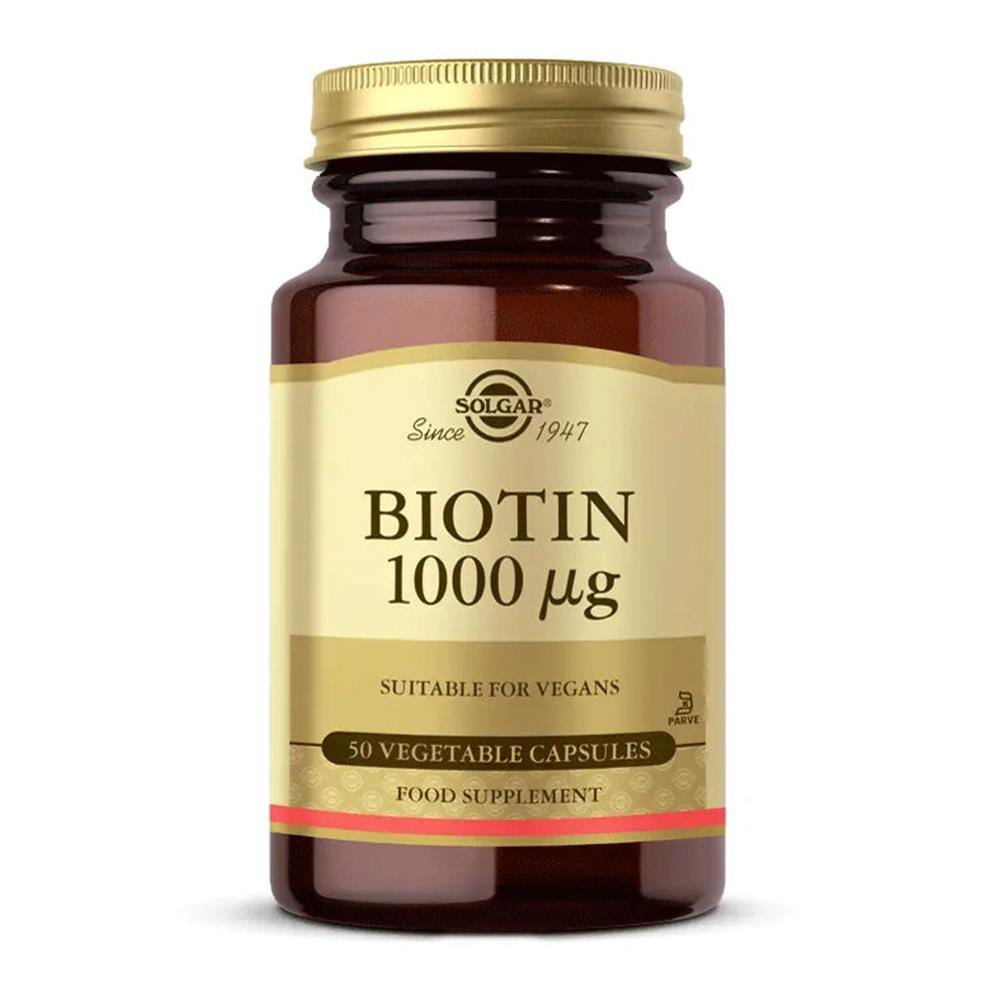 Solgar Biotin 1000 mcg 50 Kapsül Fiyatları - Modern Eczane