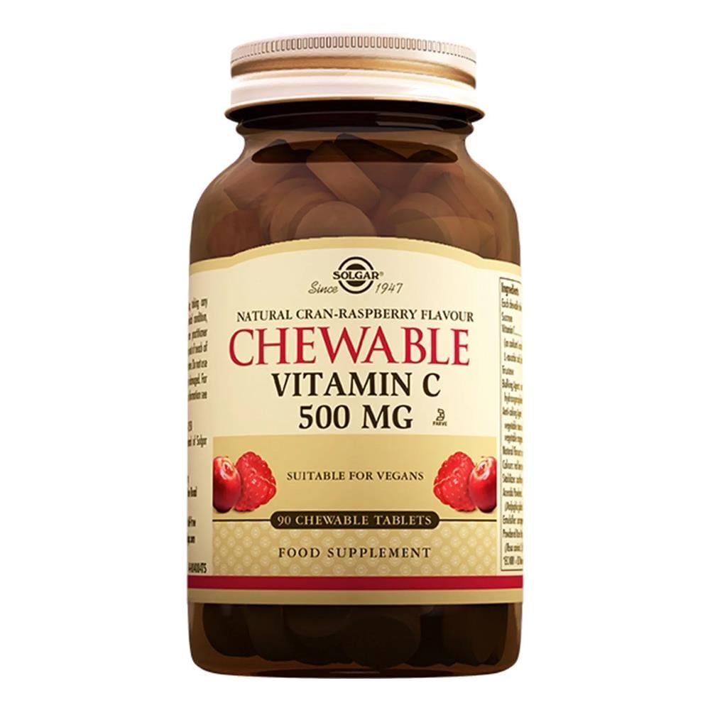Solgar Chewable Vitamin-C 500 mg 90 Tablet Fiyatları - Modern Eczane