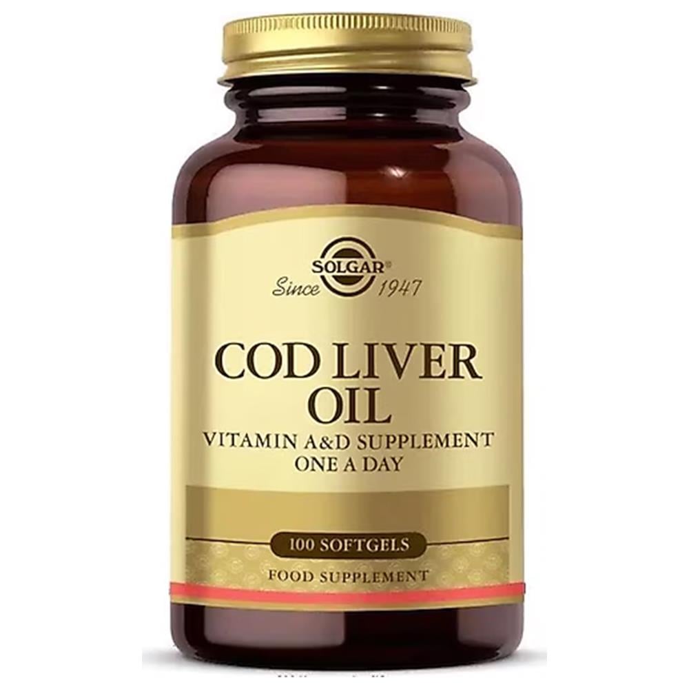 Solgar Cod Liver Oil 100 Kapsül Fiyatları - Modern Eczane