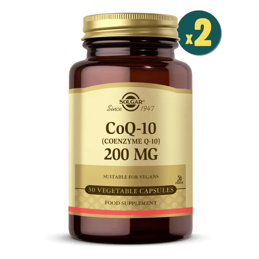 Solgar Coenzyme Q–10 200 mg 30 Kapsül 2 Adet Fiyatları - Modern Eczane