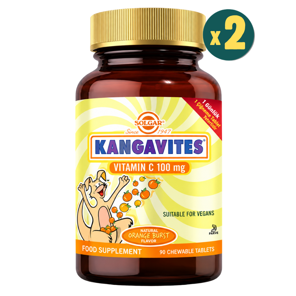 Solgar Kangavites C Vitamin 90 Tablet 2 Adet Fiyatları - Modern Eczane