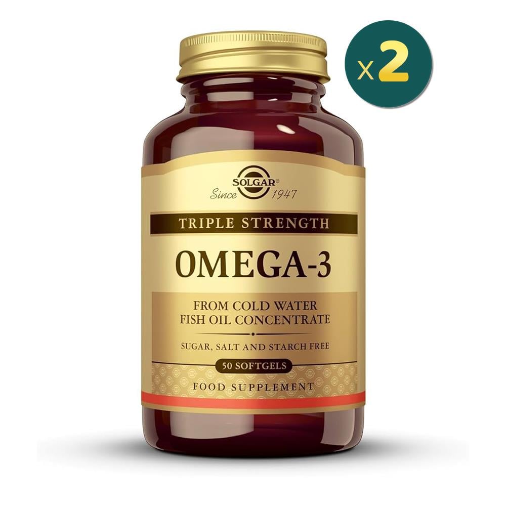 Solgar Omega-3 950 mg 50 Kapsül 2 Adet Fiyatları - Modern Eczane