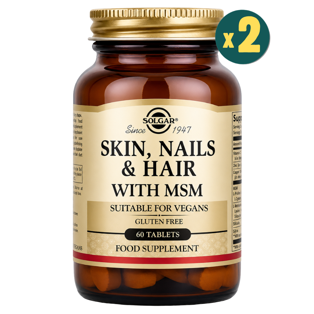 Solgar Skin Nails Hair Advanced Formula  2 Adet Fiyatları - Modern Eczane