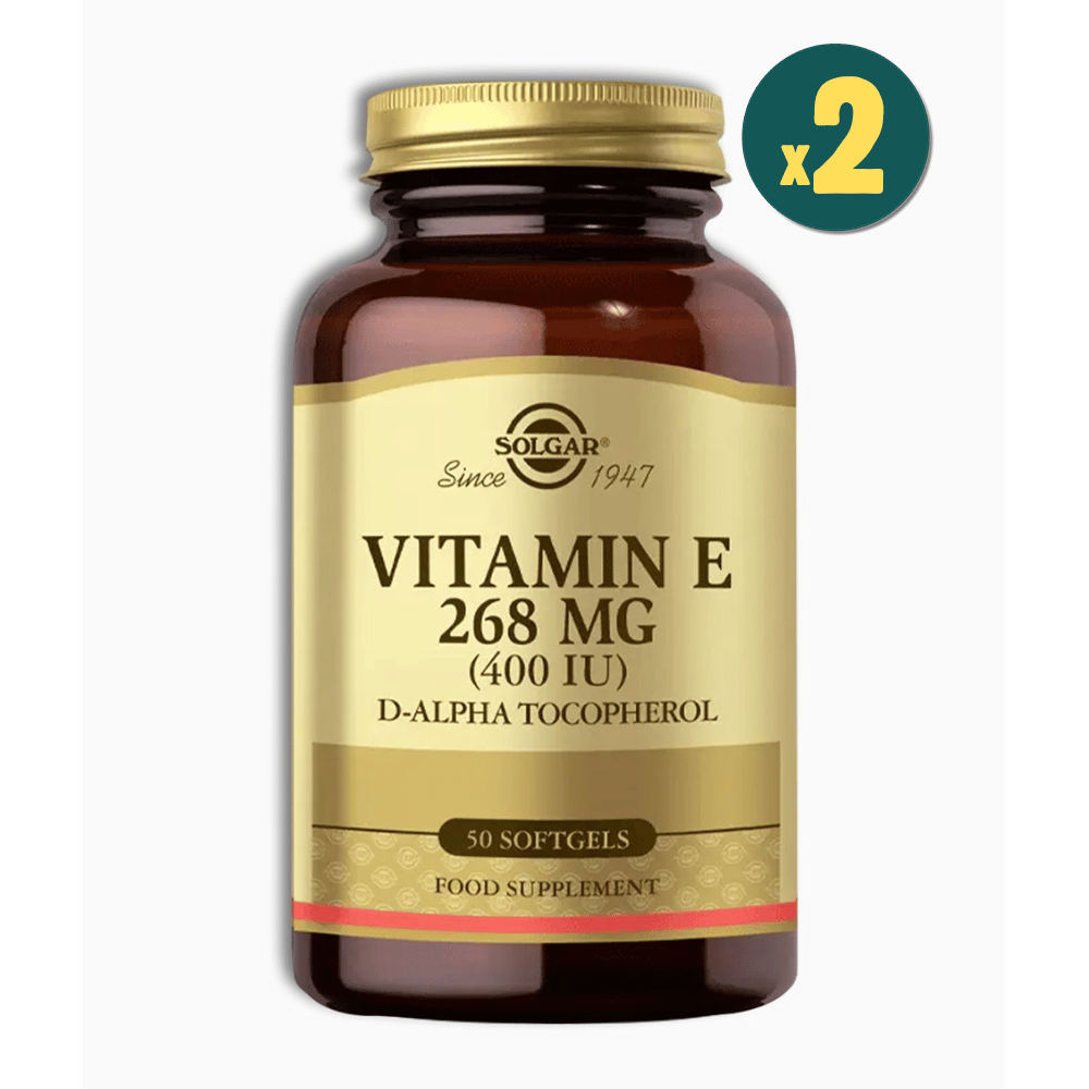 Solgar Vitamin E 400 IU 50 Softgel 2 Adet Fiyatları - Modern Eczane