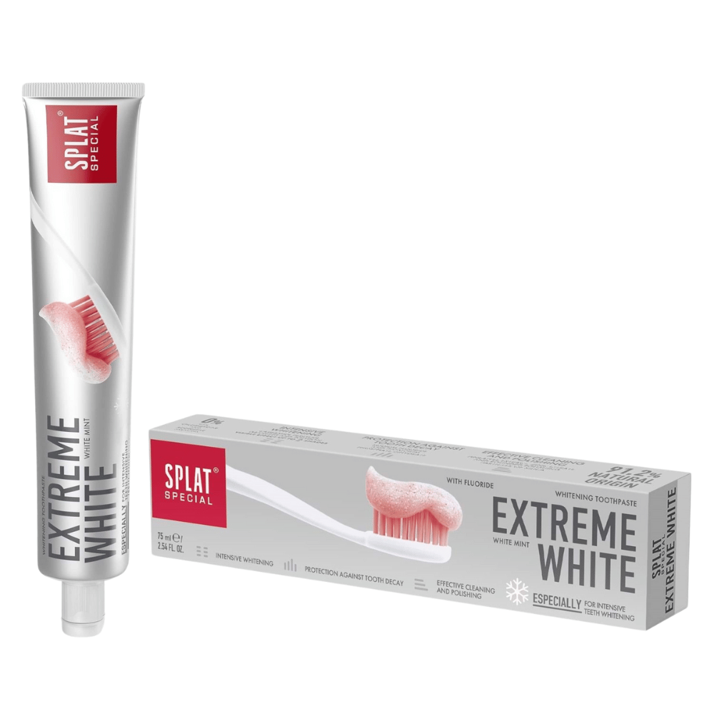 Splat Extreme White 2 Ton Beyazlatıcılı Diş Macunu 75 ml Fiyatları - Modern Eczane