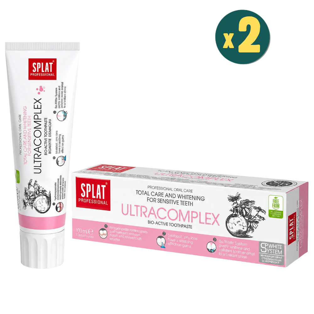 Splat Professional Ultracomplex Diş Macunu 2 Adet 100 ml Fiyatları - Modern Eczane