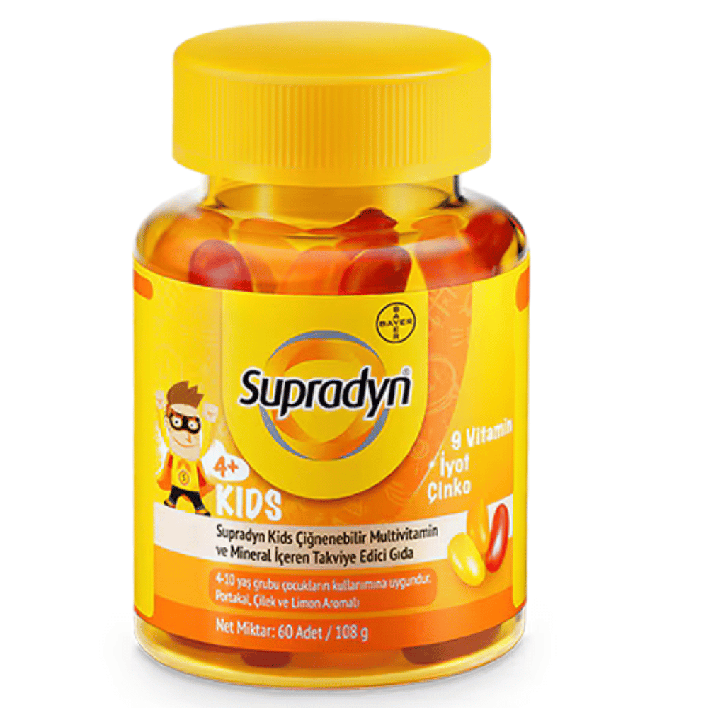 Supradyn Kids 60 Tablet Fiyatları - Modern Eczane