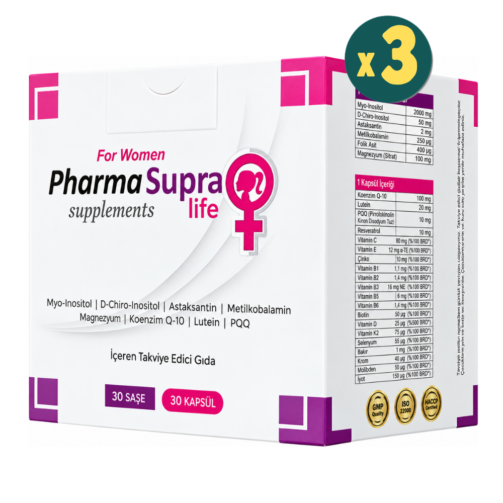 Supplements For Women 30 Saşe 30 Kapsül 3 Adet Fiyatları - Modern Eczane