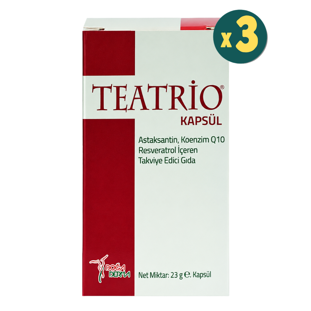 Teatrio 30 Kapsül Fiyatları 3 Adet - Modern Eczane
