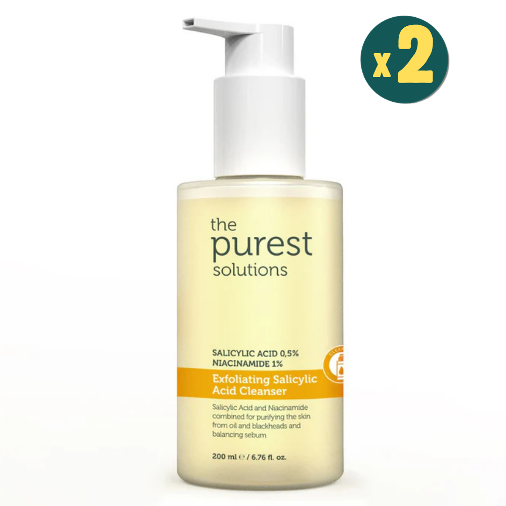 The Purest Solutions Exfoliating Salicylic Acid Cleanser 200 ml 2 Adet Fiyatları - Modern Eczane