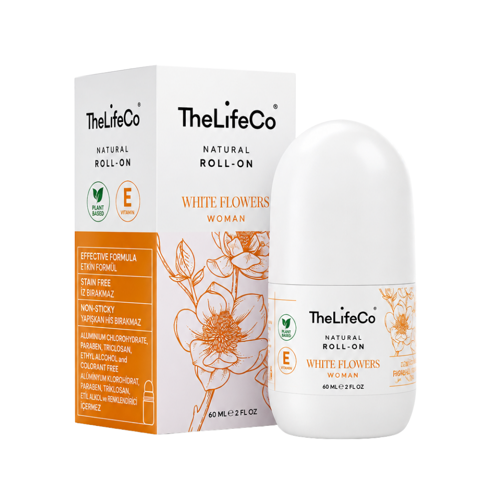 TheLifeCo White Flowers 60 ml Kadın Roll-On Deodorant Fiyatları - Modern Eczane