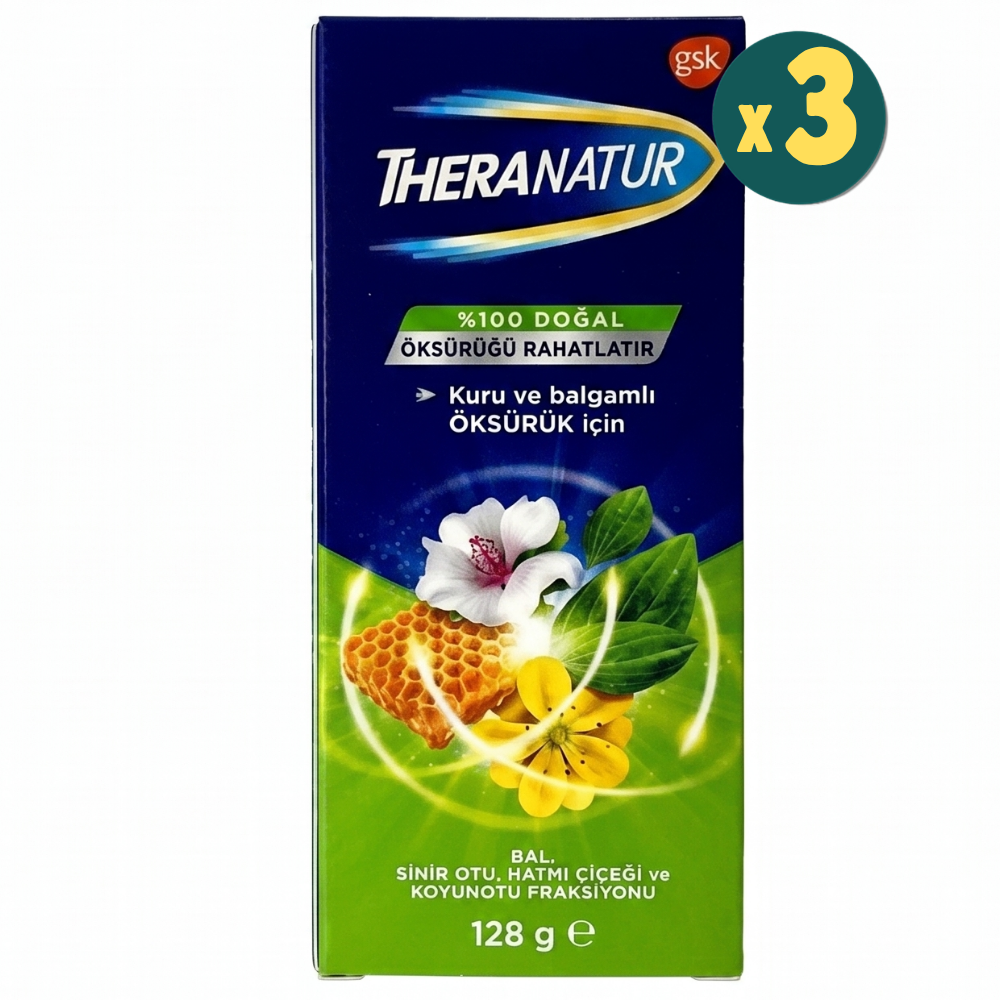 Theranatur Bitkisel Şurup 128 gr 3 Adet Fiyatları - Modern Eczane